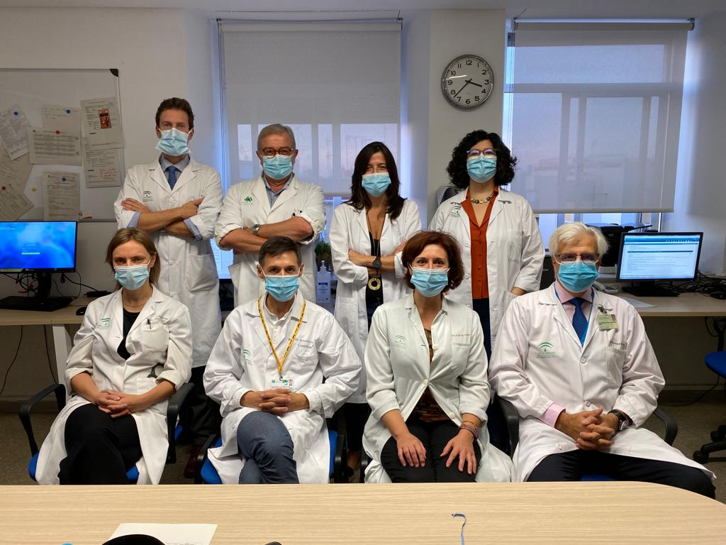 Imagen de los profesionales de la Unidad de Coloproctología del Hospital Universitario Virgen del Rocío